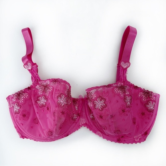 Prima Donna Other - Prima Donna 36D Balconette Bra Pink Lace
